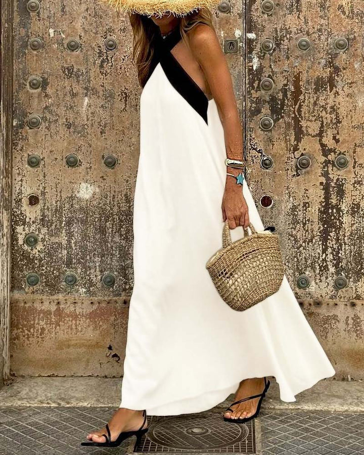 ELSIE | FLATTERS INSTANTLY CROSSOVER MAXI DRESS