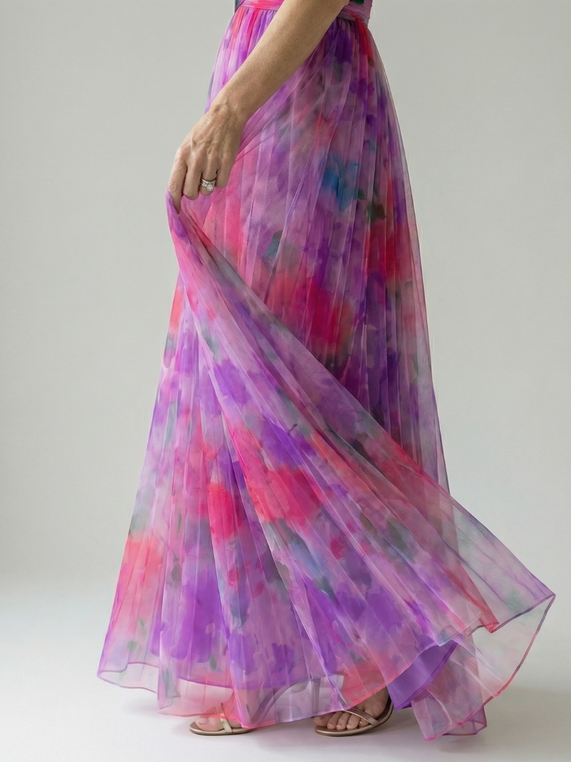 ELEANOR | FORGIVING FIT WRAP MAXI DRESS
