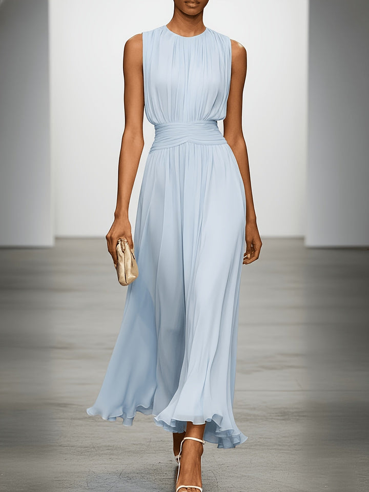 IRENE | SCULPTED SILHOUETTE MAXI DRESS