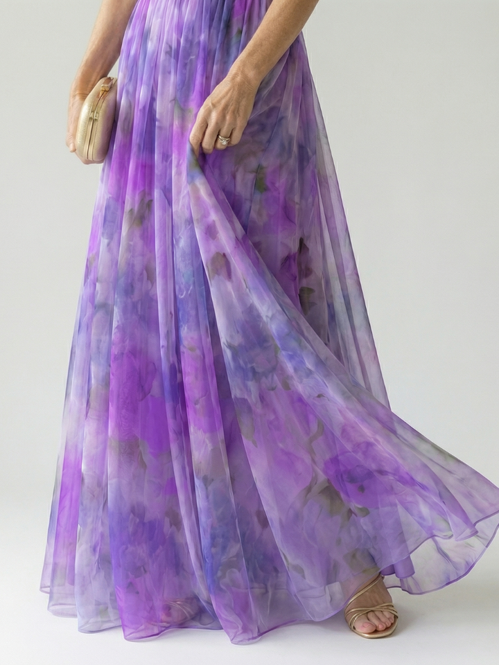 ELEANOR | FORGIVING FIT WRAP MAXI DRESS