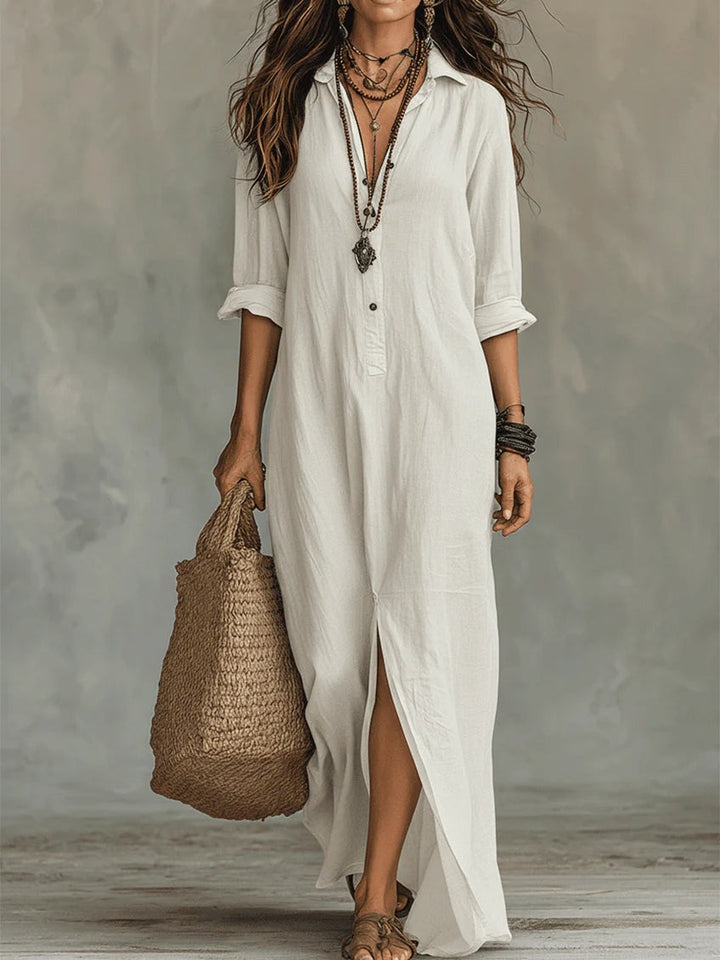 CLARA | TUMMY COVERAGE MAXI DRESS