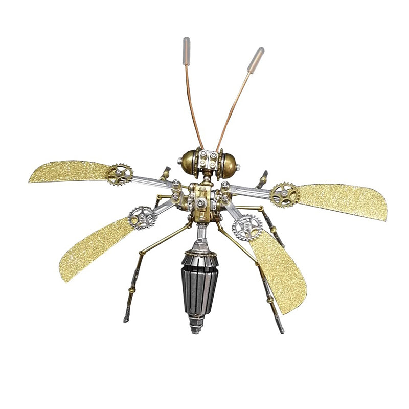 3D Metal Bee Model Kit DIY Assembly Set of 2 Hornet 1