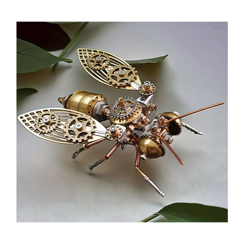 3D Metal Bee Model Kit DIY Assembly Set of 2 Large Bee A 1
