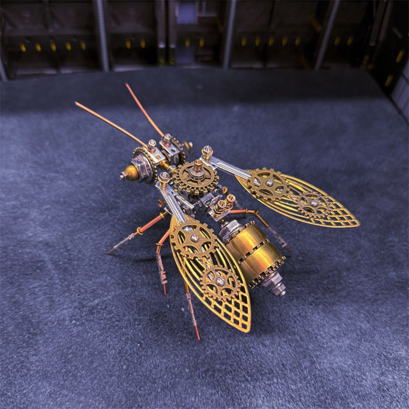 3D Metal Bee Model Kit DIY Assembly Set of 2 Large Bee C 1