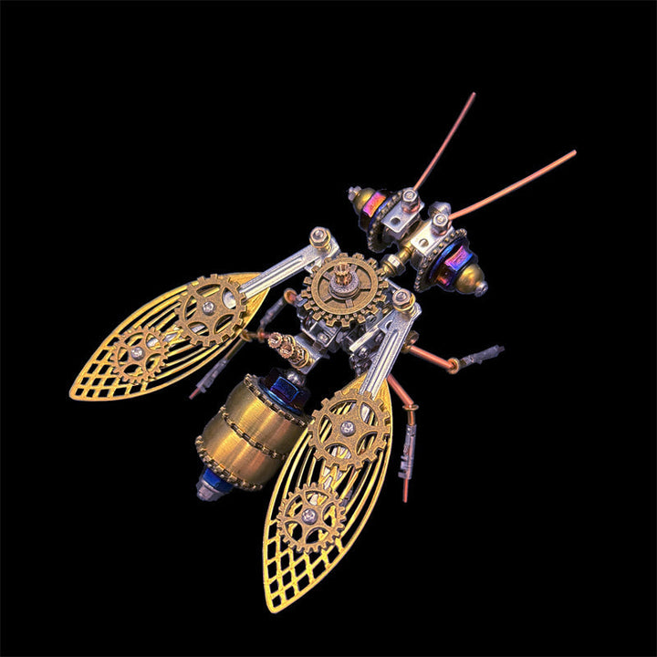 3D Metal Bee Model Kit DIY Assembly Set of 2 Large Bee D 1