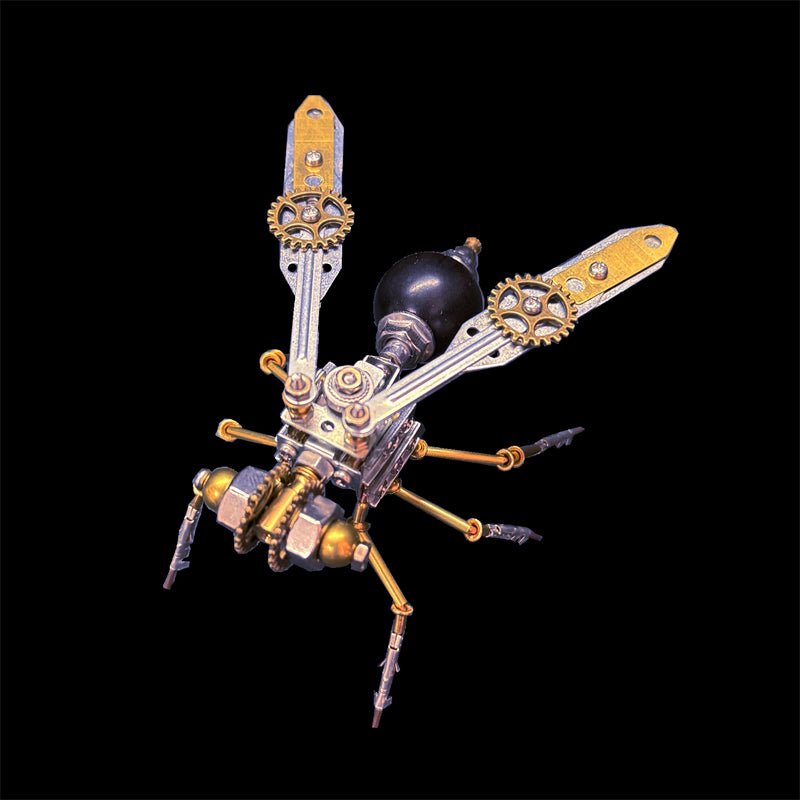 3D Metal Bee Model Kit DIY Assembly Set of 2 Mechanical Wasp 1