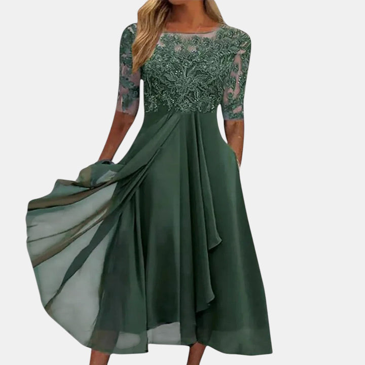 AGNES | EFFORTLESS DAY TO NIGHT LACE DRESS