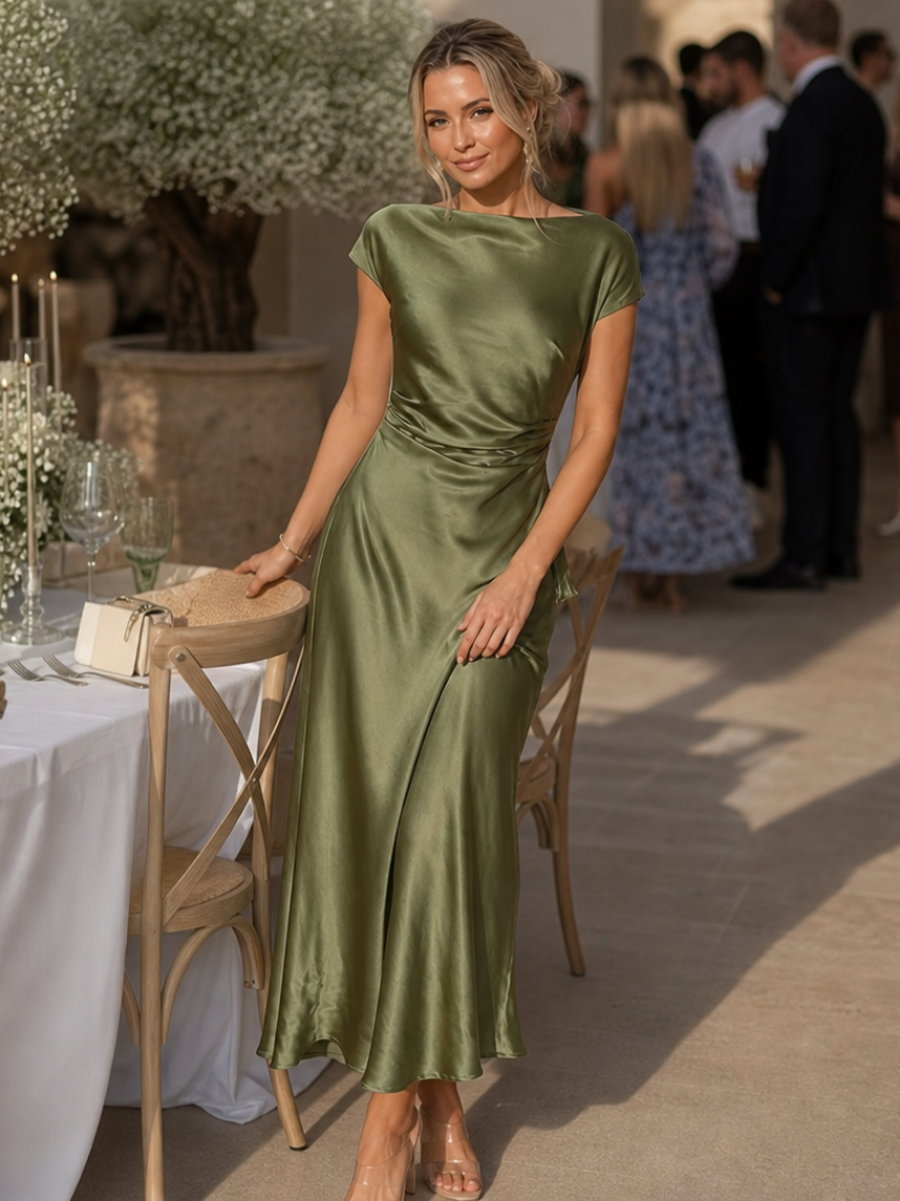 ADELAIDE | SCULPTED SILHOUETTE MIDI DRESS