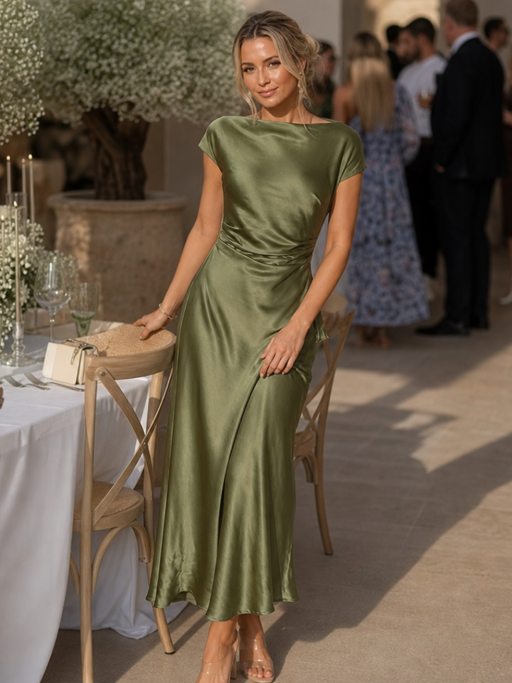 ADELAIDE | SCULPTED SILHOUETTE MIDI DRESS