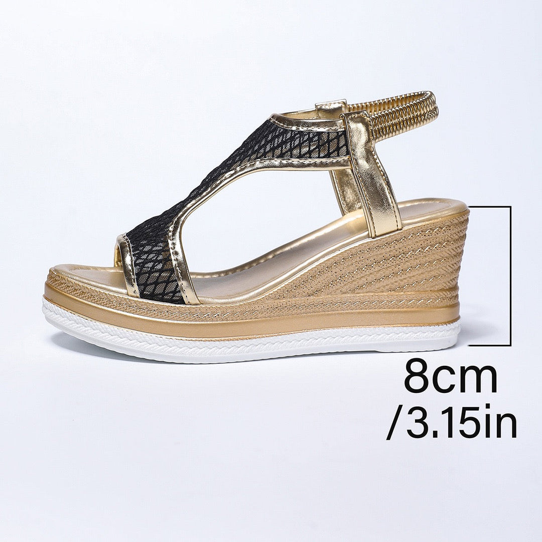 NAOMI | NO FUSS WEDGE SANDAL