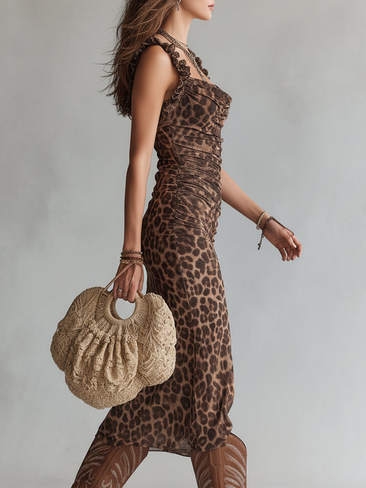 FAYE | SCULPTED SILHOUETTE MIDI DRESS