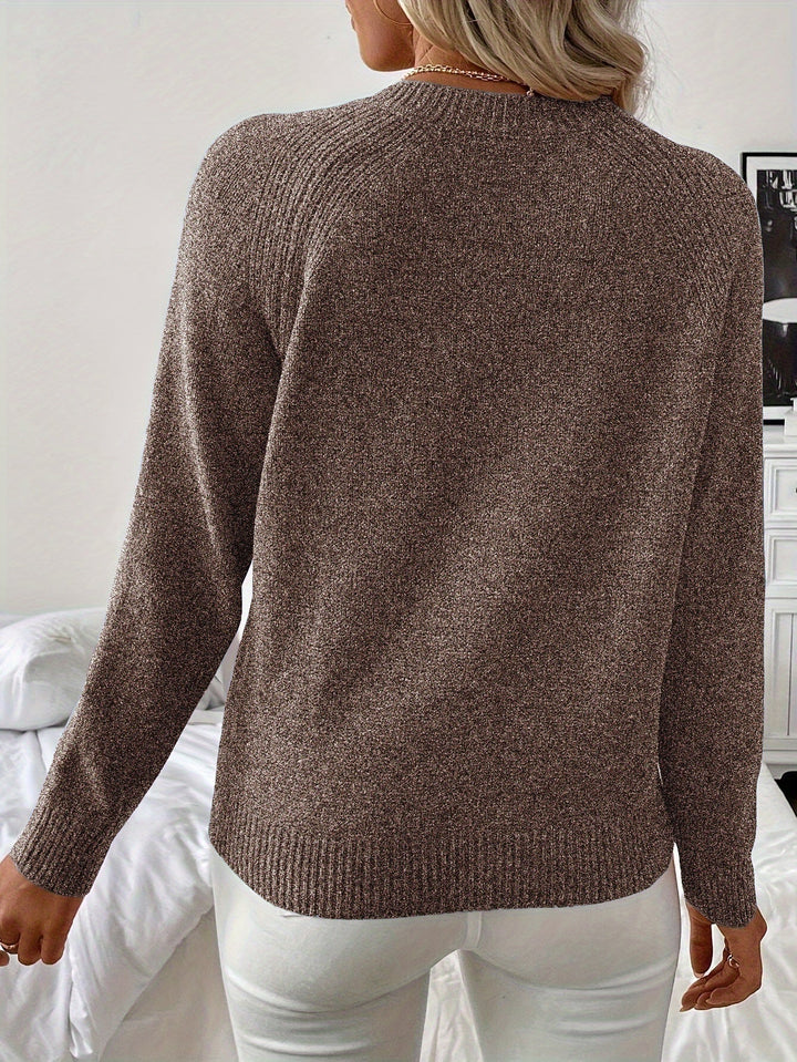 SOFT ASYMMETRIC PULLOVER | CASUAL LUXURY THAT FLATTERS EVERY FIGURE