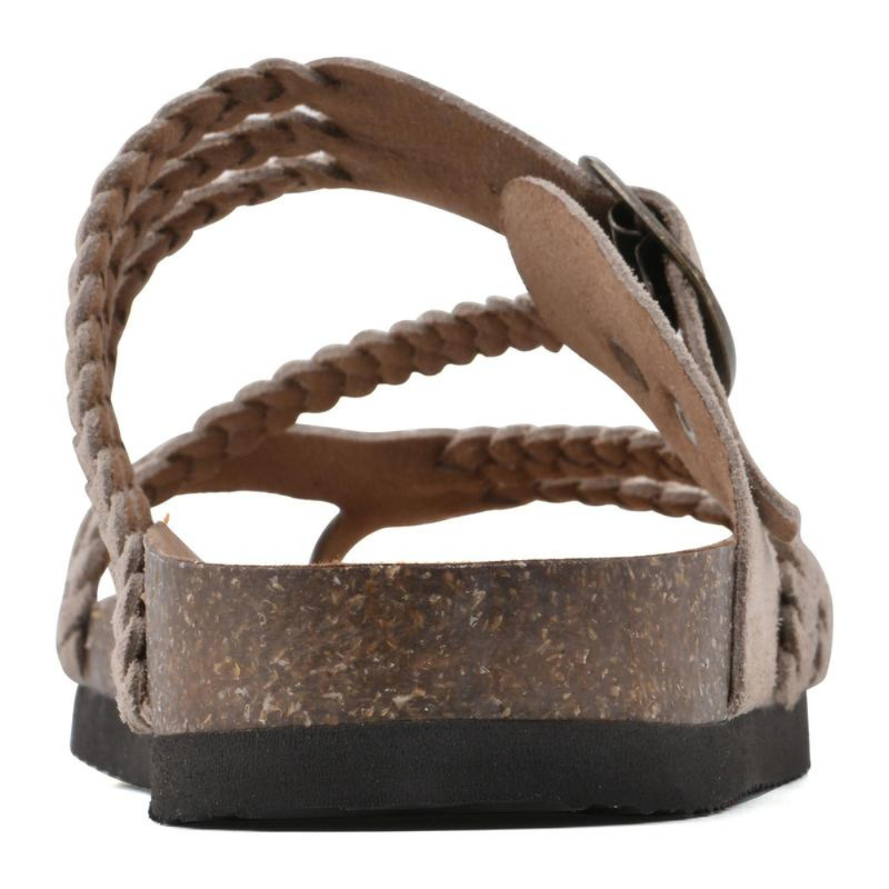 PEARL | EASY TRAVEL BRAIDED CORK SANDAL