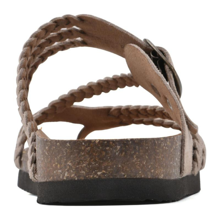 PEARL | EASY TRAVEL BRAIDED CORK SANDAL