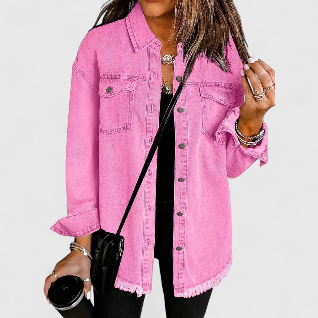 CLASSIC RELAXED-FIT DENIM JACKET | ICONIC STYLE FOR EVERY SEASON