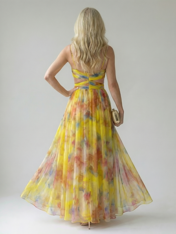 ELEANOR | FORGIVING FIT WRAP MAXI DRESS