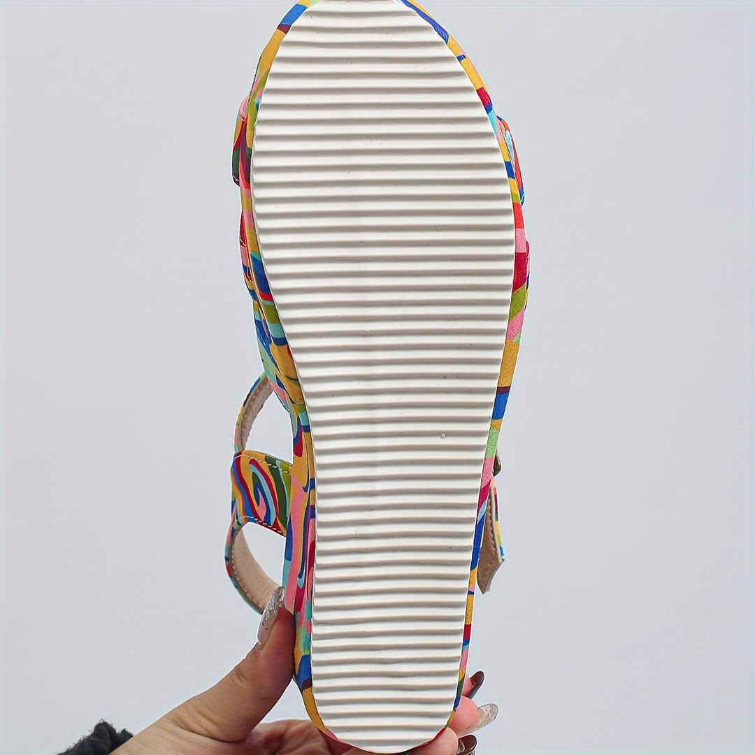 CORA | EASY TRAVEL PLATFORM ANKLE STRAP SANDAL