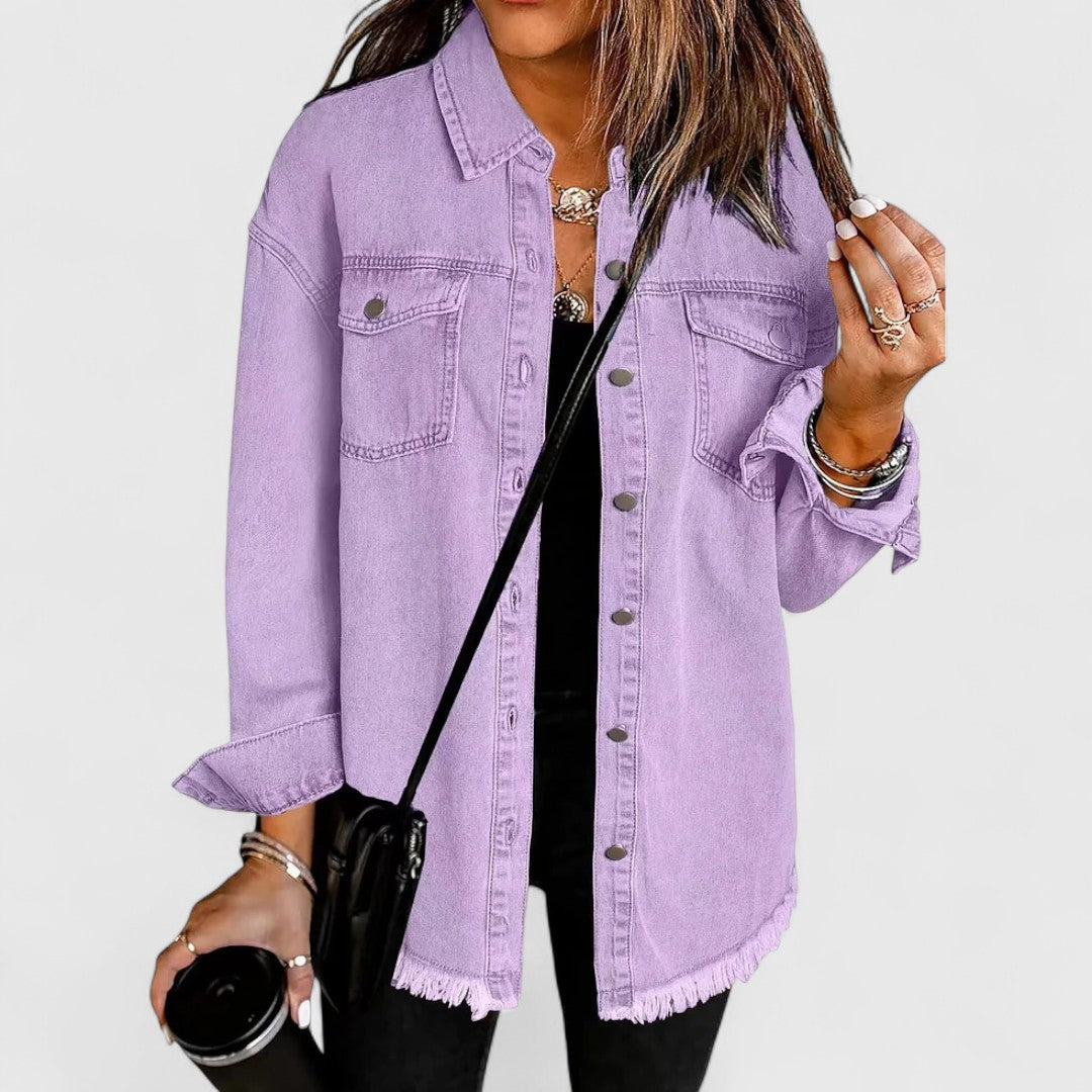 CLASSIC RELAXED-FIT DENIM JACKET | ICONIC STYLE FOR EVERY SEASON