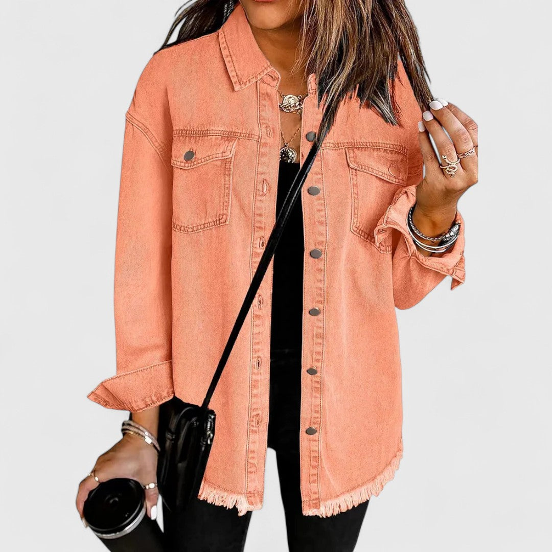 CLASSIC RELAXED-FIT DENIM JACKET | ICONIC STYLE FOR EVERY SEASON