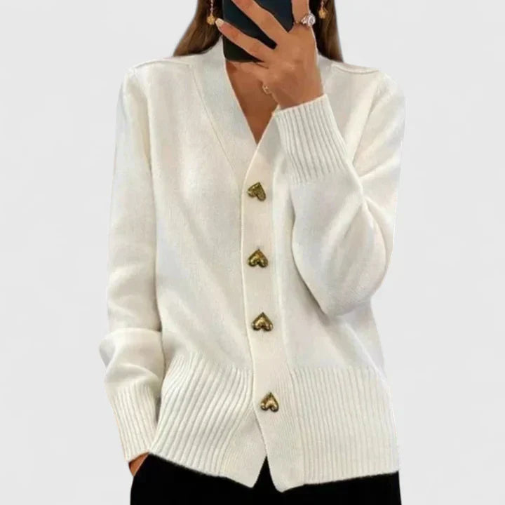 LIGHTWEIGHT KNIT CARDIGAN | CONFIDENT SHAPE WITHOUT CLING