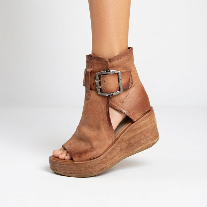 HENRIETTA | NO FUSS WEDGE ANKLE BOOT