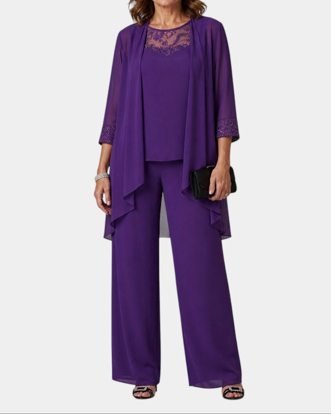 JOYCE | FORGIVING DRAPE THREE PIECE SET