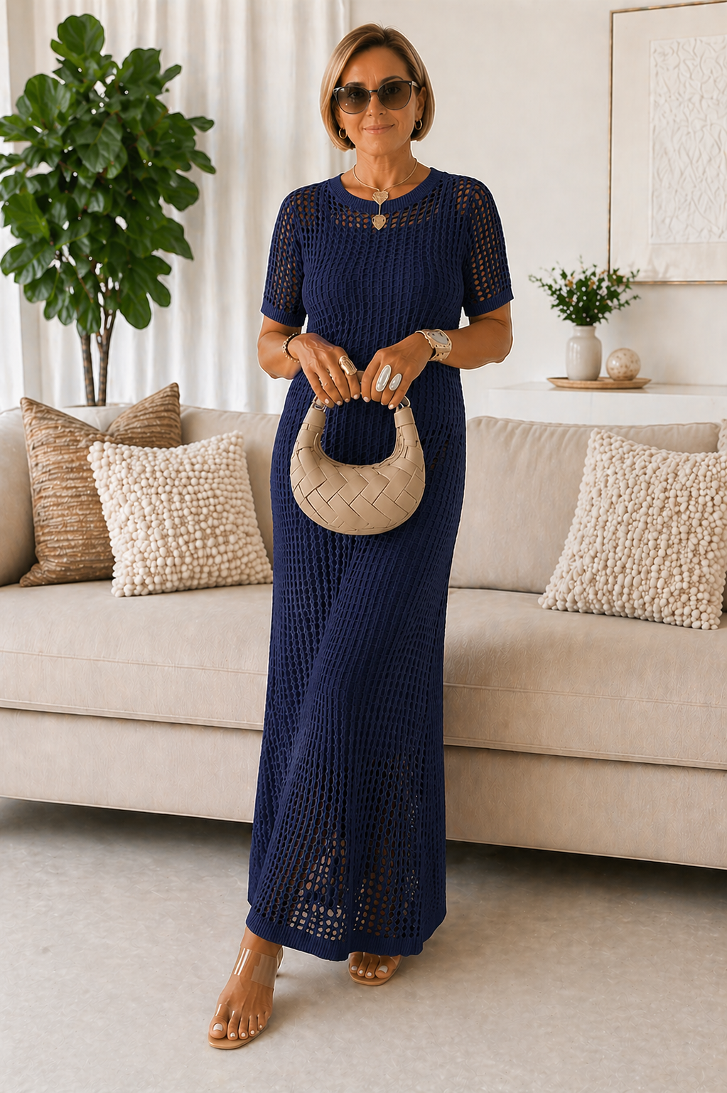 CARMEN | TUMMY COVERAGE MAXI DRESS