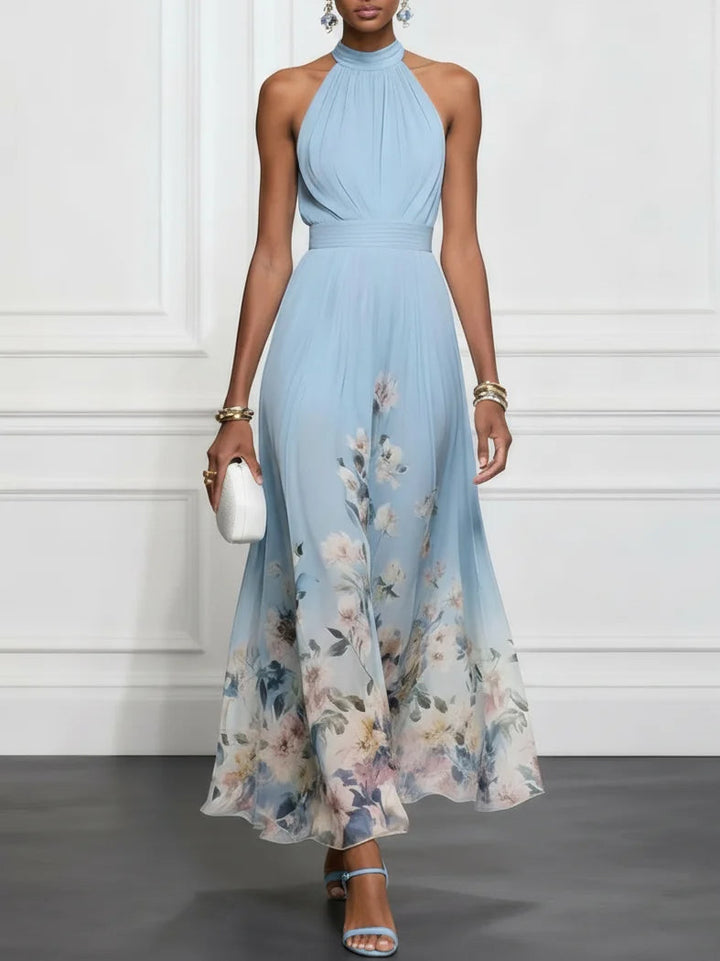 NORMA | TUMMY COVERAGE FLORAL MAXI DRESS