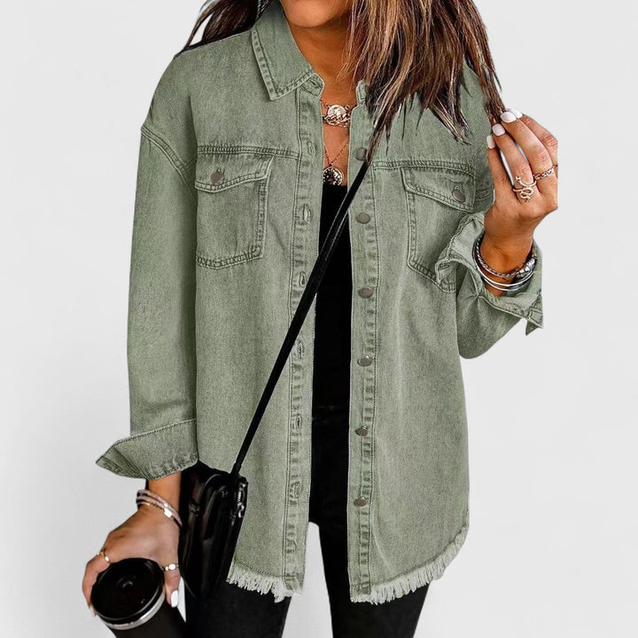 CLASSIC RELAXED-FIT DENIM JACKET | ICONIC STYLE FOR EVERY SEASON