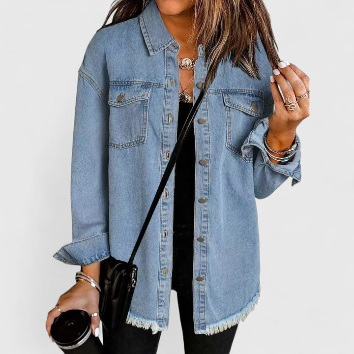 CLASSIC RELAXED-FIT DENIM JACKET | ICONIC STYLE FOR EVERY SEASON