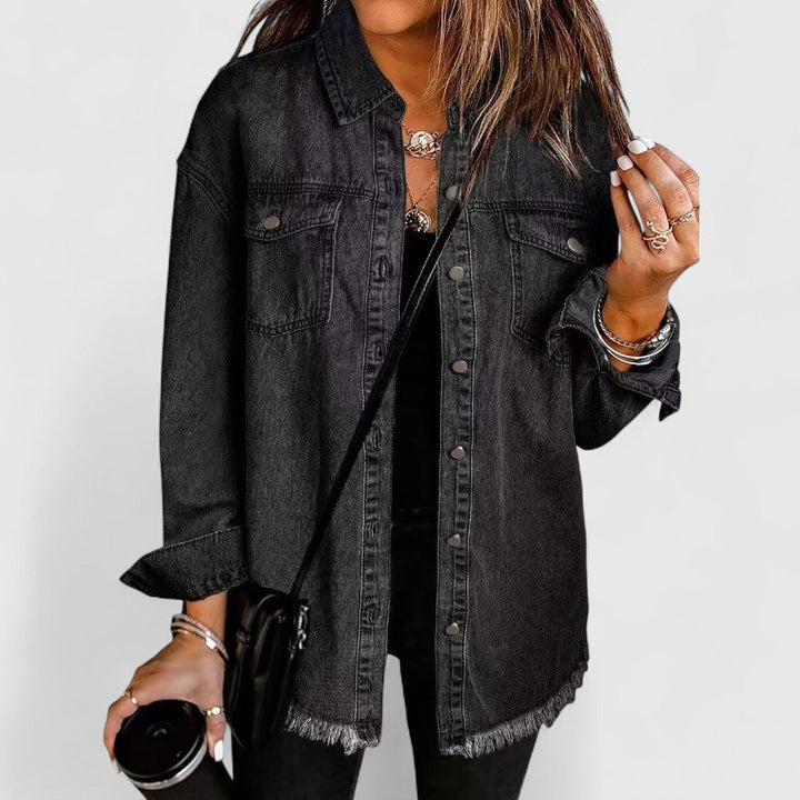 CLASSIC RELAXED-FIT DENIM JACKET | ICONIC STYLE FOR EVERY SEASON