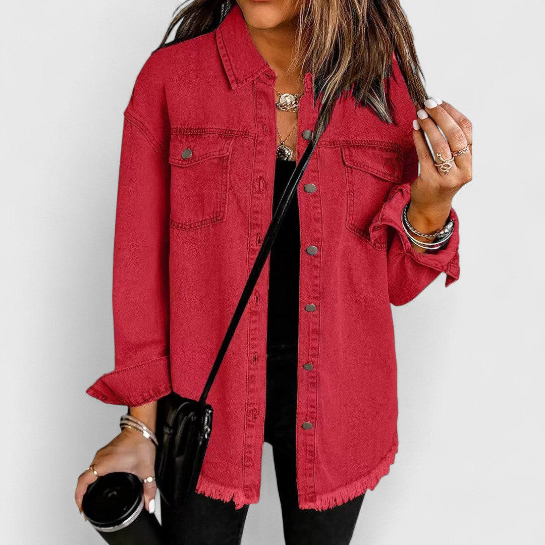 CLASSIC RELAXED-FIT DENIM JACKET | ICONIC STYLE FOR EVERY SEASON