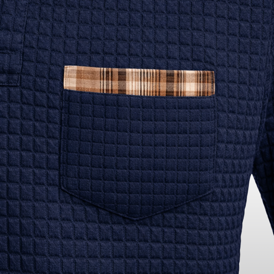 OWEN WAFFLE POLO SHIRT | SMART COMFORT FOR EVERYDAY WEAR