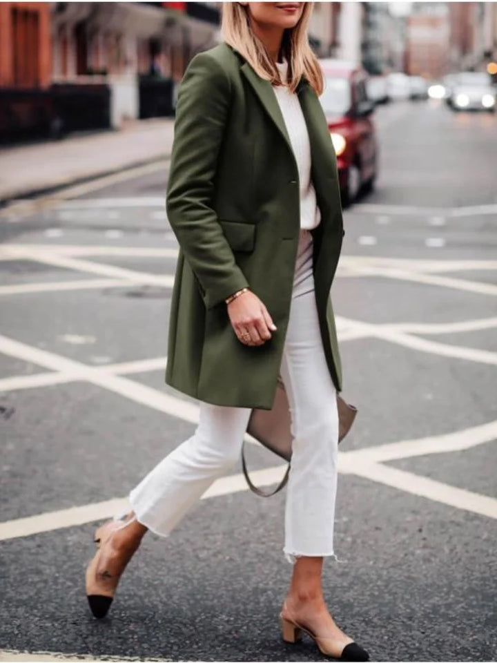 TAILORED LONG COAT | TIMELESS ELEGANCE WITH MODERN REFINEMENT