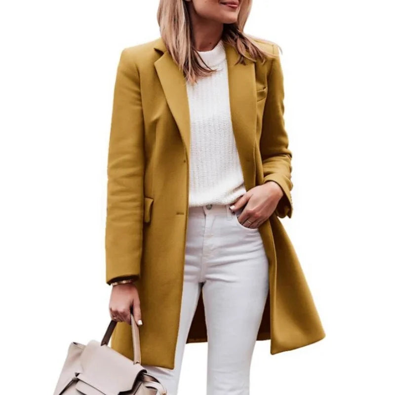 TAILORED LONG COAT | TIMELESS ELEGANCE WITH MODERN REFINEMENT
