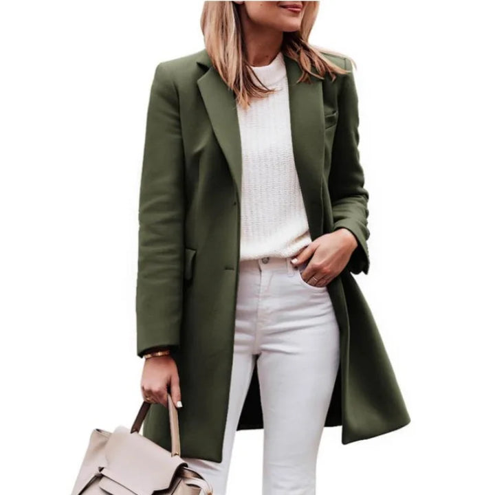 TAILORED LONG COAT | TIMELESS ELEGANCE WITH MODERN REFINEMENT