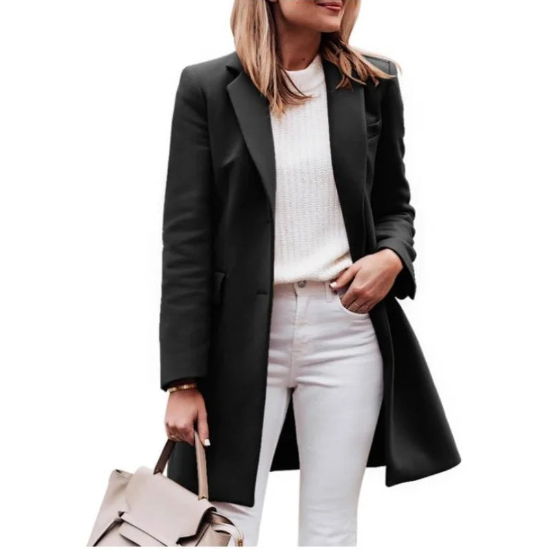 TAILORED LONG COAT | TIMELESS ELEGANCE WITH MODERN REFINEMENT