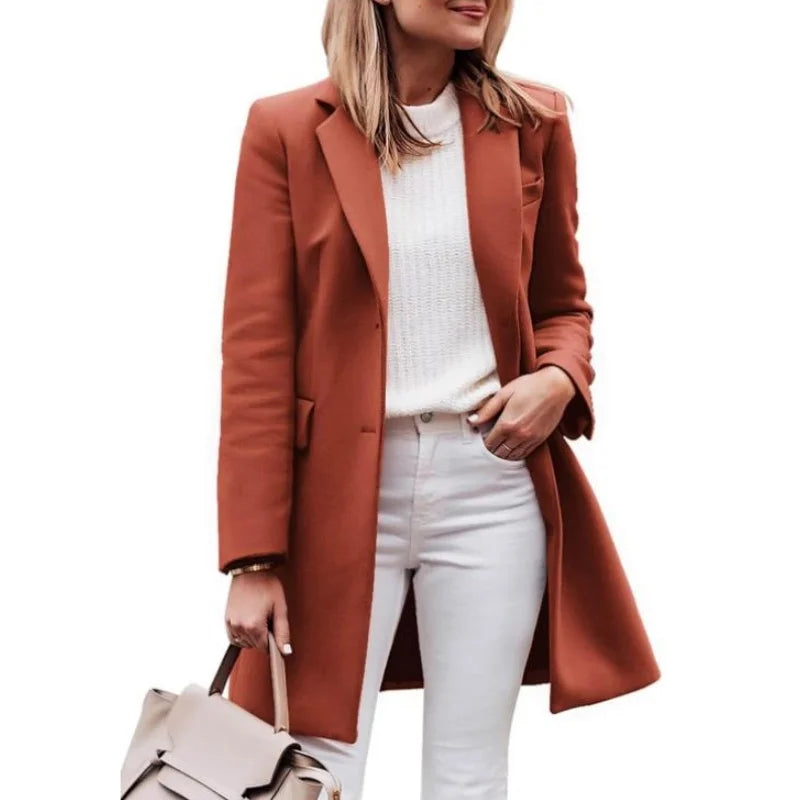 TAILORED LONG COAT | TIMELESS ELEGANCE WITH MODERN REFINEMENT