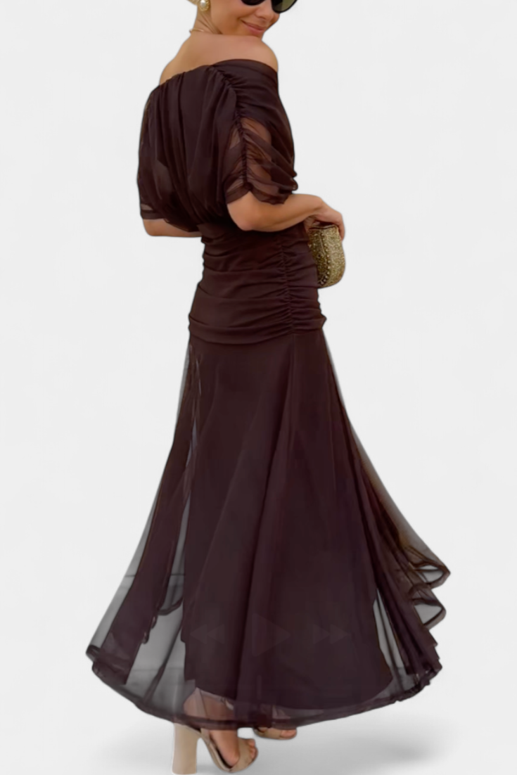 ALMA | TUMMY COVERAGE FLORAL MAXI DRESS