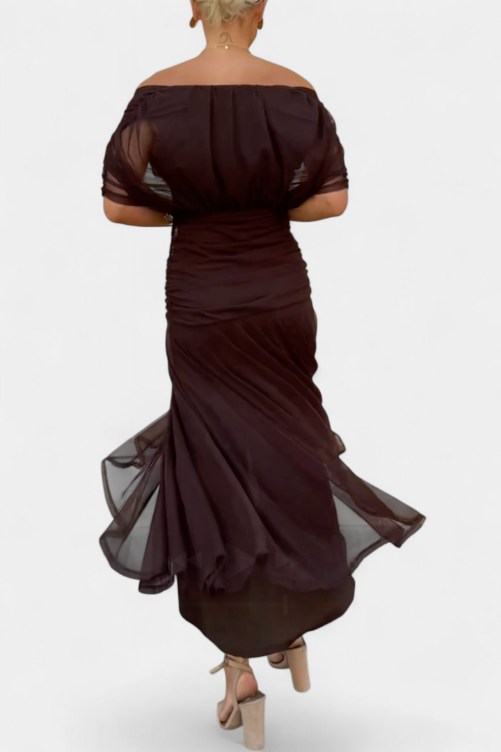 ALMA | TUMMY COVERAGE FLORAL MAXI DRESS
