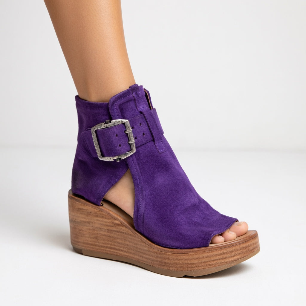 HENRIETTA | NO FUSS WEDGE ANKLE BOOT