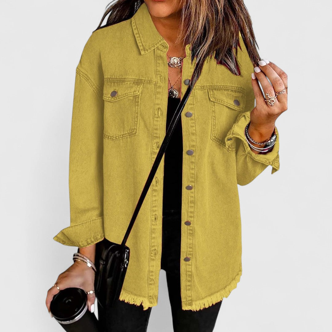 CLASSIC RELAXED-FIT DENIM JACKET | ICONIC STYLE FOR EVERY SEASON
