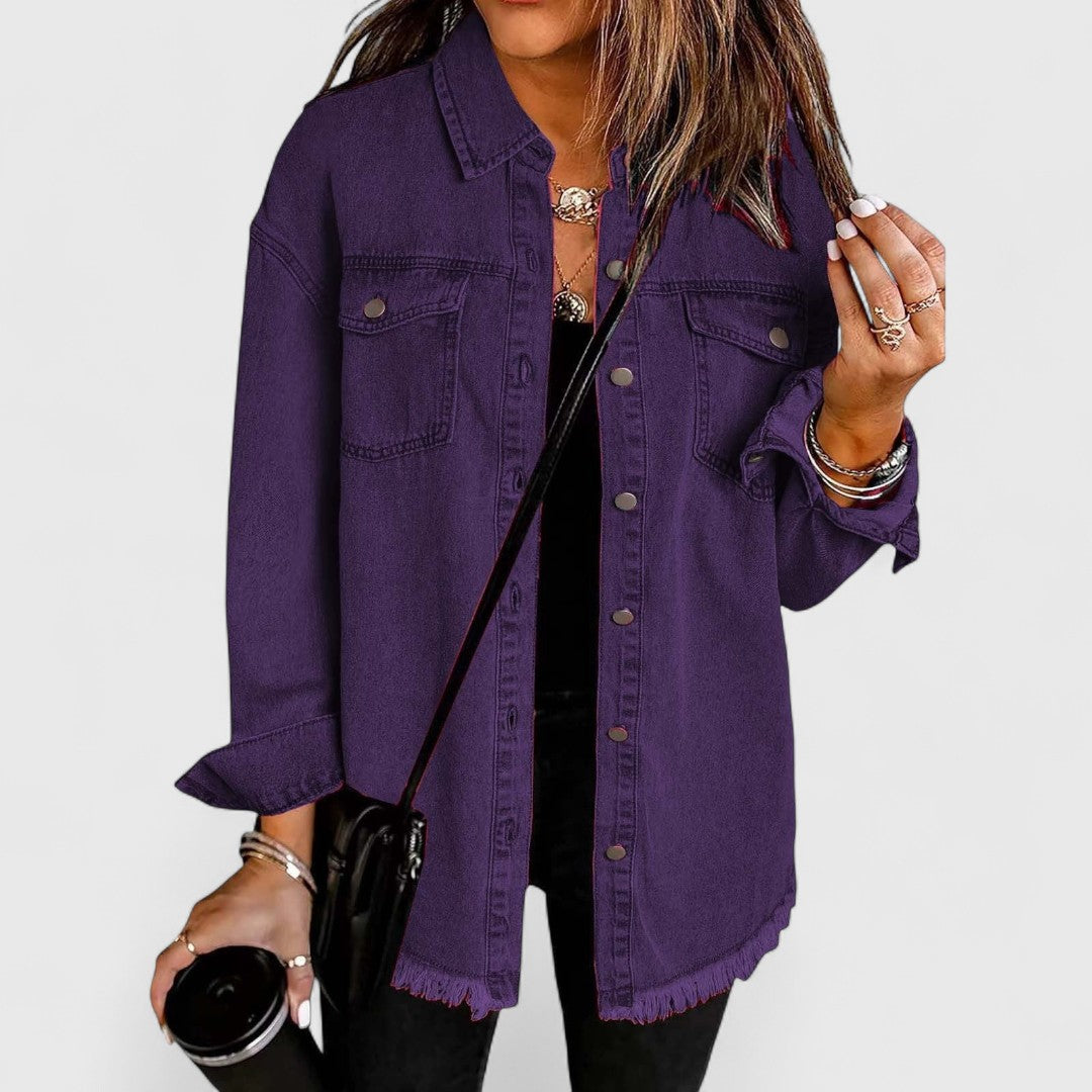 CLASSIC RELAXED-FIT DENIM JACKET | ICONIC STYLE FOR EVERY SEASON