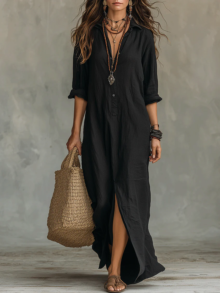 CLARA | TUMMY COVERAGE MAXI DRESS