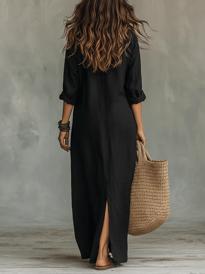 CLARA | TUMMY COVERAGE MAXI DRESS