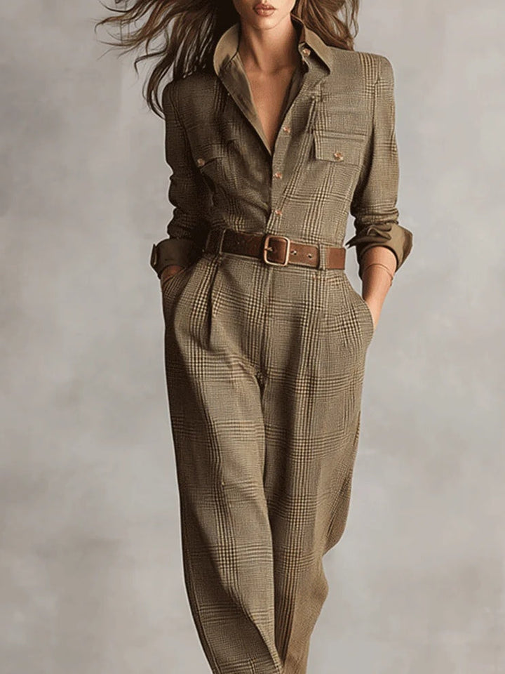 AVERY BELTED JUMPSUIT | A DEFINED WAIST AND CONFIDENCE IN ONE OUTFIT
