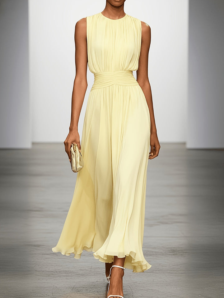IRENE | SCULPTED SILHOUETTE MAXI DRESS