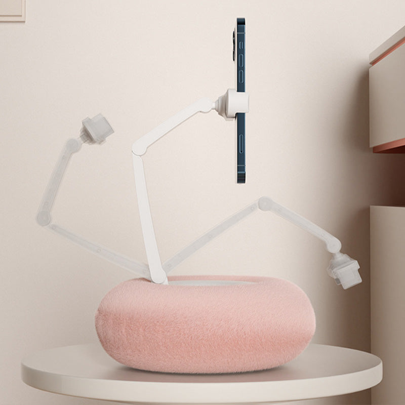 Adjustable Phone Stand with Plush Pillow Base Set of 2 3