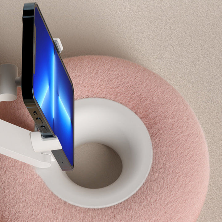 Adjustable Phone Stand with Plush Pillow Base Set of 2 5