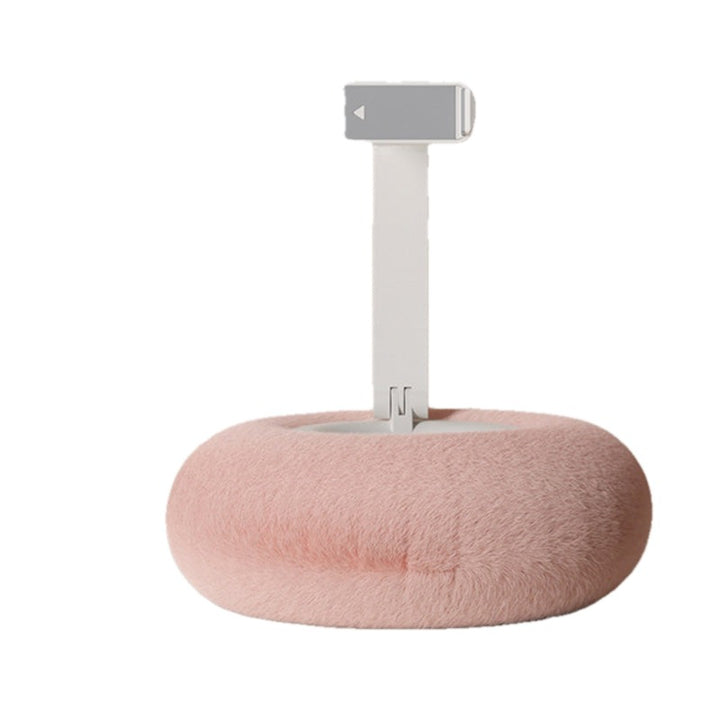 Adjustable Phone Stand with Plush Pillow Base Set of 2 on white